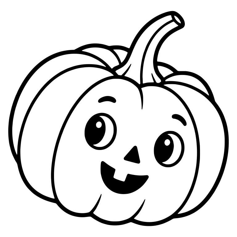 Jack-O'-Lantern With Side-Glancing Eyes — free holiday SVG cut file